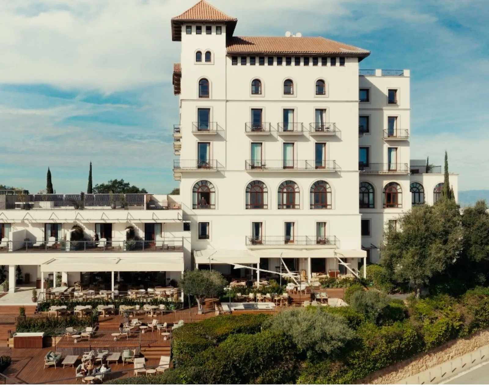 Extérieur de l’hôtel de luxe METT Barcelona