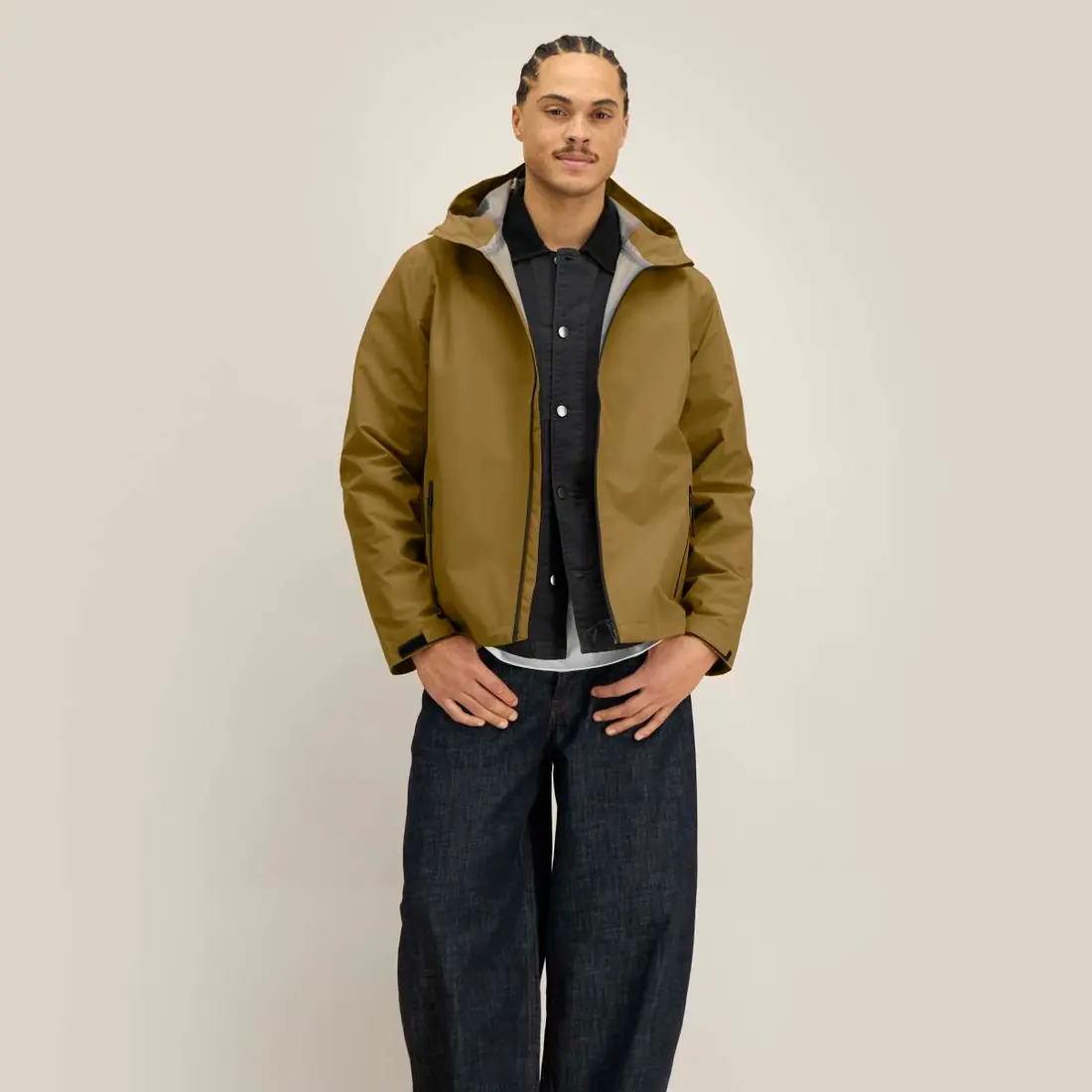 Custom Waterproof Jacket in Bronze