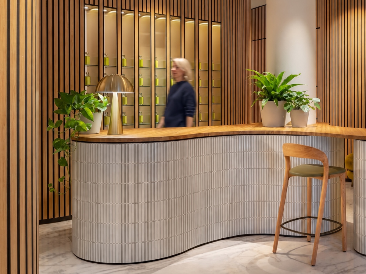 Treatment room in a private clinic